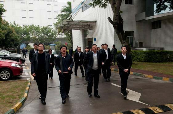 貨代協會相關領導來琪邦國際視察指導工作